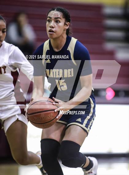Thumbnail 3 in Mater Dei Catholic @  Alemany (CIF SS Division 2-AA final) photogallery.