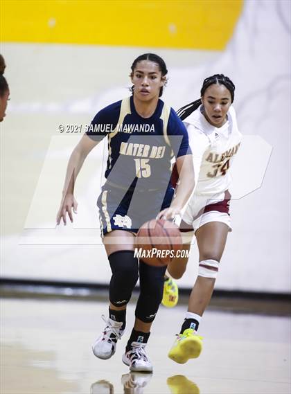 Thumbnail 3 in Mater Dei Catholic @  Alemany (CIF SS Division 2-AA final) photogallery.