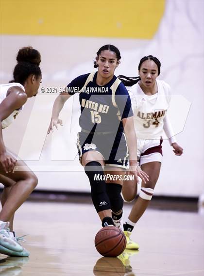 Thumbnail 1 in Mater Dei Catholic @  Alemany (CIF SS Division 2-AA final) photogallery.