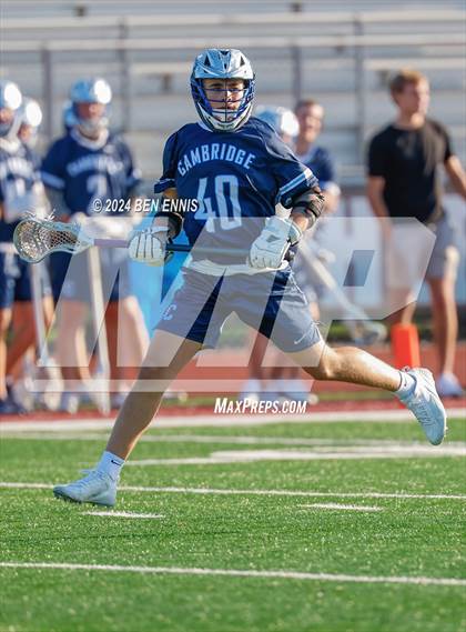 Thumbnail 2 in Cambridge vs. Union Grove (GHSA 5A-6A Round 1) photogallery.