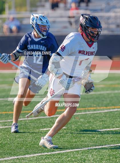 Thumbnail 2 in Cambridge vs. Union Grove (GHSA 5A-6A Round 1) photogallery.