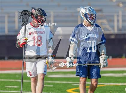 Thumbnail 3 in Cambridge vs. Union Grove (GHSA 5A-6A Round 1) photogallery.