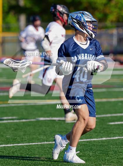 Thumbnail 3 in Cambridge vs. Union Grove (GHSA 5A-6A Round 1) photogallery.