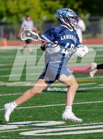 Thumbnail 2 in Cambridge vs. Union Grove (GHSA 5A-6A Round 1) photogallery.