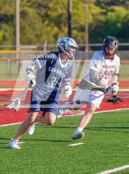 Thumbnail 2 in Cambridge vs. Union Grove (GHSA 5A-6A Round 1) photogallery.