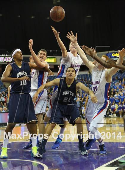 Thumbnail 1 in Folsom vs. St. John Bosco (CIF State D2 Final) photogallery.