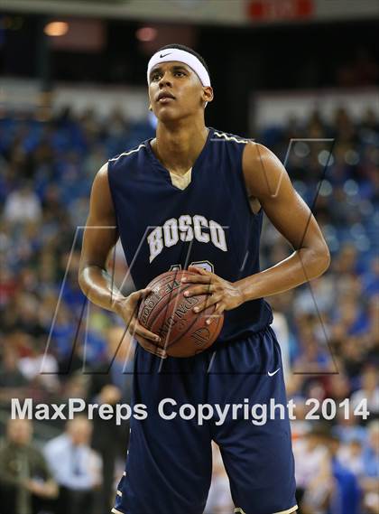 Thumbnail 2 in Folsom vs. St. John Bosco (CIF State D2 Final) photogallery.