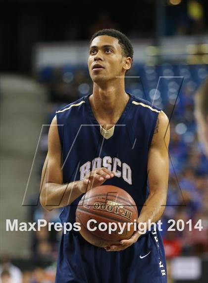 Thumbnail 2 in Folsom vs. St. John Bosco (CIF State D2 Final) photogallery.