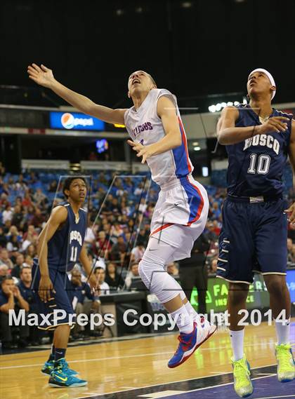 Thumbnail 1 in Folsom vs. St. John Bosco (CIF State D2 Final) photogallery.