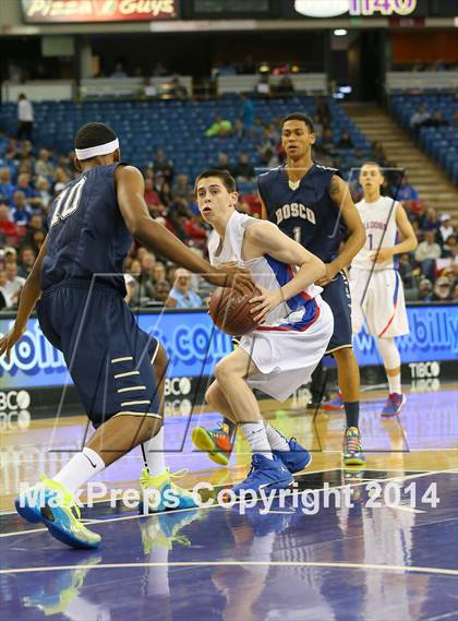 Thumbnail 3 in Folsom vs. St. John Bosco (CIF State D2 Final) photogallery.