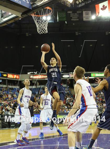 Thumbnail 3 in Folsom vs. St. John Bosco (CIF State D2 Final) photogallery.