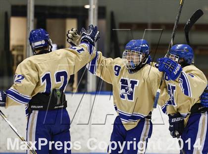 Thumbnail 1 in Newtown vs. Tri-Town (CIAC Division III Semifinal) photogallery.