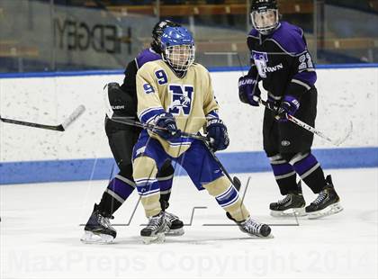 Thumbnail 2 in Newtown vs. Tri-Town (CIAC Division III Semifinal) photogallery.