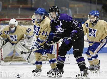 Thumbnail 2 in Newtown vs. Tri-Town (CIAC Division III Semifinal) photogallery.