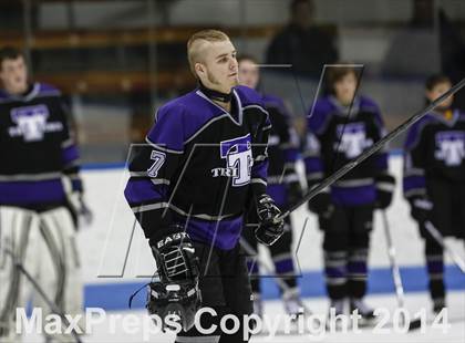 Thumbnail 3 in Newtown vs. Tri-Town (CIAC Division III Semifinal) photogallery.