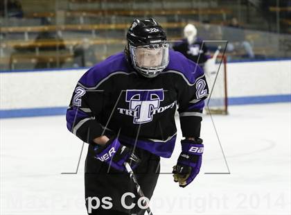 Thumbnail 3 in Newtown vs. Tri-Town (CIAC Division III Semifinal) photogallery.