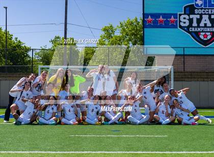 Thumbnail 3 in Frisco Wakeland vs. Leander Rouse (UIL 5A Soccer Semifinal) photogallery.