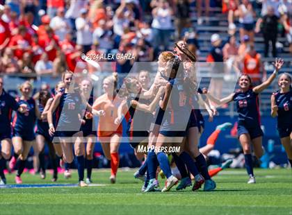 Thumbnail 3 in Frisco Wakeland vs. Leander Rouse (UIL 5A Soccer Semifinal) photogallery.
