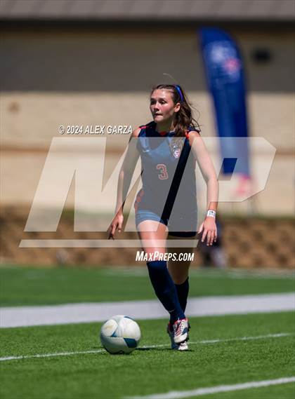 Thumbnail 2 in Frisco Wakeland vs. Leander Rouse (UIL 5A Soccer Semifinal) photogallery.