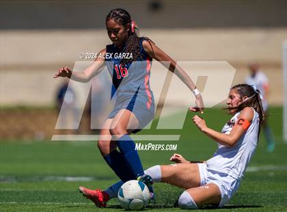 Thumbnail 1 in Frisco Wakeland vs. Leander Rouse (UIL 5A Soccer Semifinal) photogallery.