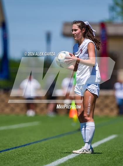 Thumbnail 3 in Frisco Wakeland vs. Leander Rouse (UIL 5A Soccer Semifinal) photogallery.
