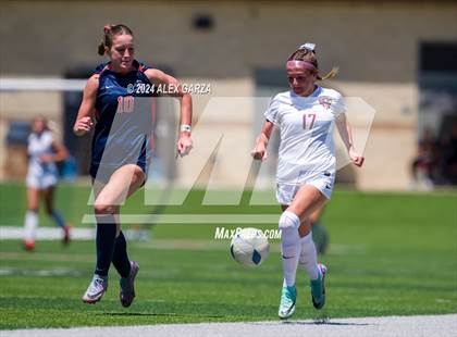 Thumbnail 3 in Frisco Wakeland vs. Leander Rouse (UIL 5A Soccer Semifinal) photogallery.