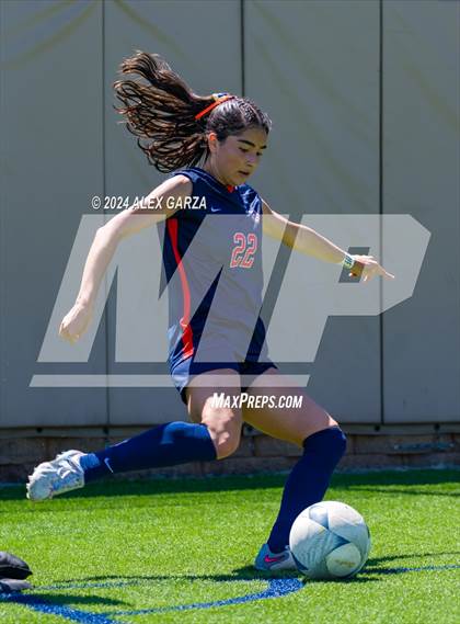Thumbnail 1 in Frisco Wakeland vs. Leander Rouse (UIL 5A Soccer Semifinal) photogallery.