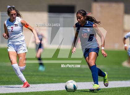 Thumbnail 3 in Frisco Wakeland vs. Leander Rouse (UIL 5A Soccer Semifinal) photogallery.