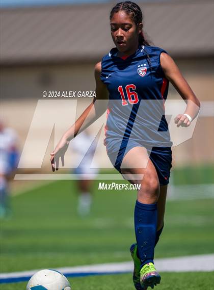 Thumbnail 1 in Frisco Wakeland vs. Leander Rouse (UIL 5A Soccer Semifinal) photogallery.