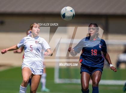 Thumbnail 2 in Frisco Wakeland vs. Leander Rouse (UIL 5A Soccer Semifinal) photogallery.