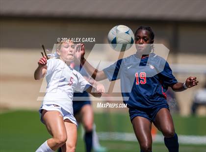 Thumbnail 3 in Frisco Wakeland vs. Leander Rouse (UIL 5A Soccer Semifinal) photogallery.