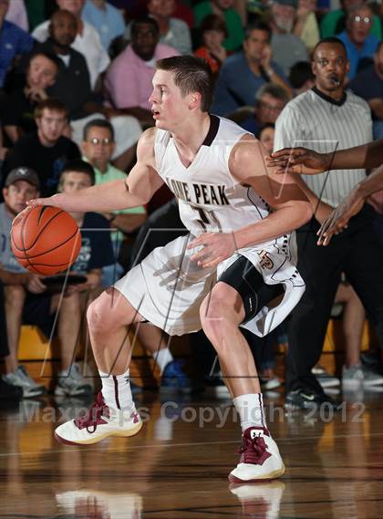 Thumbnail 2 in Lone Peak vs. Callaway (City of Palms Classic) photogallery.