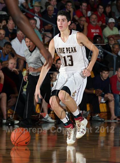 Thumbnail 1 in Lone Peak vs. Callaway (City of Palms Classic) photogallery.