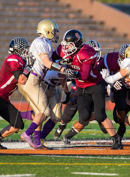 Thumbnail 3 in Christian Brothers Academy @ Elmira Free Academy/Southside (NYSPHSAA Class AA Quarterfinal) photogallery.