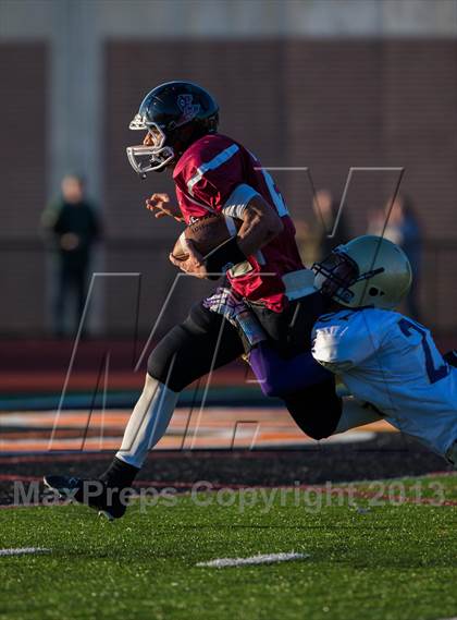 Thumbnail 1 in Christian Brothers Academy @ Elmira Free Academy/Southside (NYSPHSAA Class AA Quarterfinal) photogallery.
