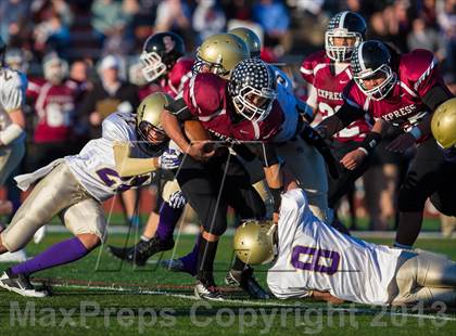 Thumbnail 3 in Christian Brothers Academy @ Elmira Free Academy/Southside (NYSPHSAA Class AA Quarterfinal) photogallery.