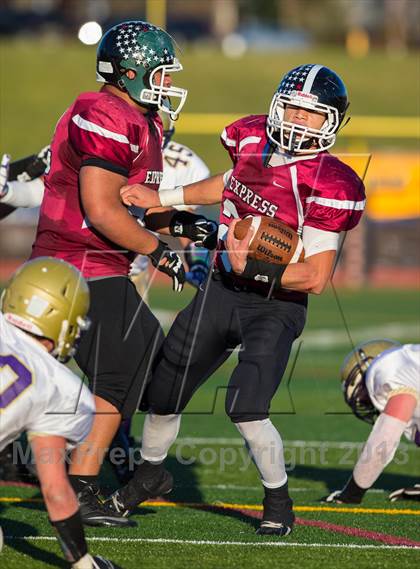 Thumbnail 2 in Christian Brothers Academy @ Elmira Free Academy/Southside (NYSPHSAA Class AA Quarterfinal) photogallery.