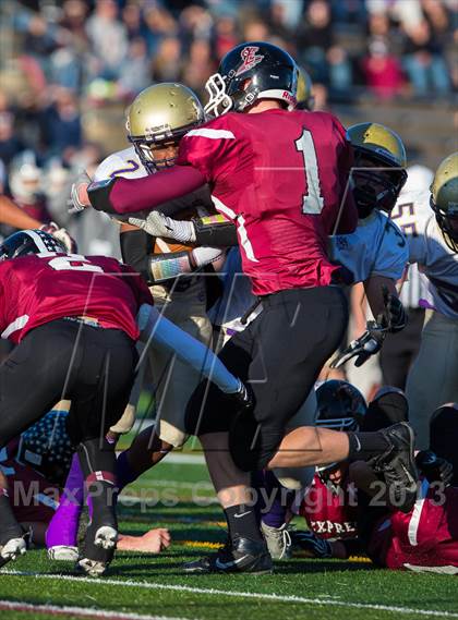 Thumbnail 2 in Christian Brothers Academy @ Elmira Free Academy/Southside (NYSPHSAA Class AA Quarterfinal) photogallery.
