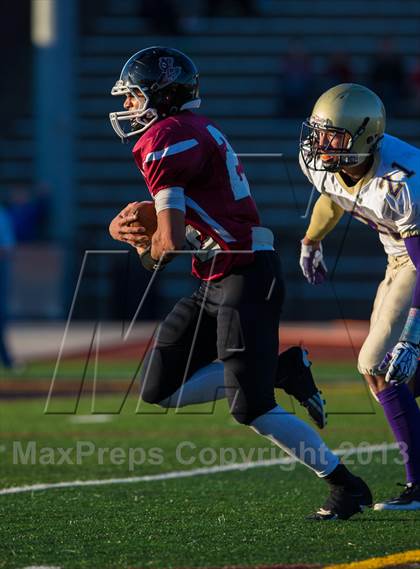 Thumbnail 2 in Christian Brothers Academy @ Elmira Free Academy/Southside (NYSPHSAA Class AA Quarterfinal) photogallery.