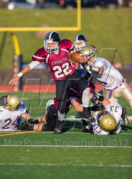 Thumbnail 3 in Christian Brothers Academy @ Elmira Free Academy/Southside (NYSPHSAA Class AA Quarterfinal) photogallery.