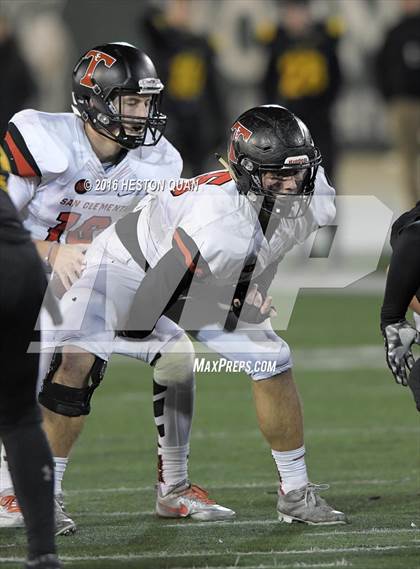Thumbnail 2 in Del Oro vs. San Clemente (CIF State Division 1A Final) photogallery.