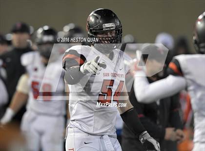 Thumbnail 1 in Del Oro vs. San Clemente (CIF State Division 1A Final) photogallery.