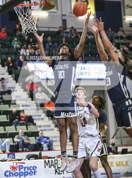 Thumbnail 2 in Manhasset vs Poughkeepsie (NYSPHSAA Class A Semifinal) photogallery.