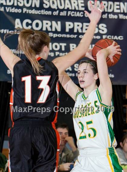 Thumbnail 1 in Trinity Catholic vs Ridgefield (FCIAC Semifinals) photogallery.