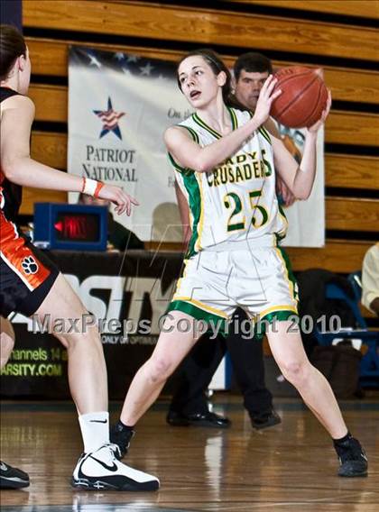 Thumbnail 1 in Trinity Catholic vs Ridgefield (FCIAC Semifinals) photogallery.
