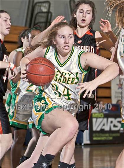 Thumbnail 1 in Trinity Catholic vs Ridgefield (FCIAC Semifinals) photogallery.