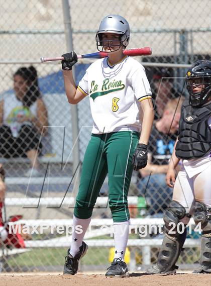 Thumbnail 3 in Bell vs. La Reina (Suzanne Manlet Softball Invitational) photogallery.