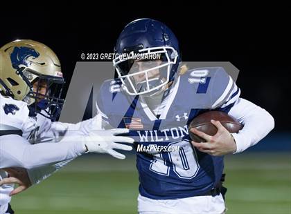 Thumbnail 3 in Platt @ Wilton (CIAC 1/4finals) photogallery.