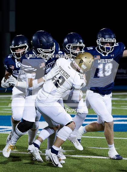 Thumbnail 3 in Platt @ Wilton (CIAC 1/4finals) photogallery.