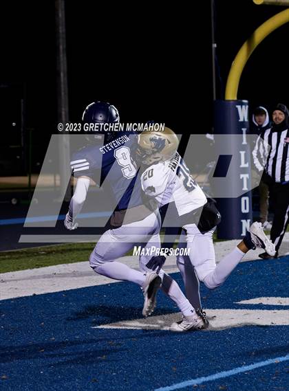 Thumbnail 1 in Platt @ Wilton (CIAC 1/4finals) photogallery.